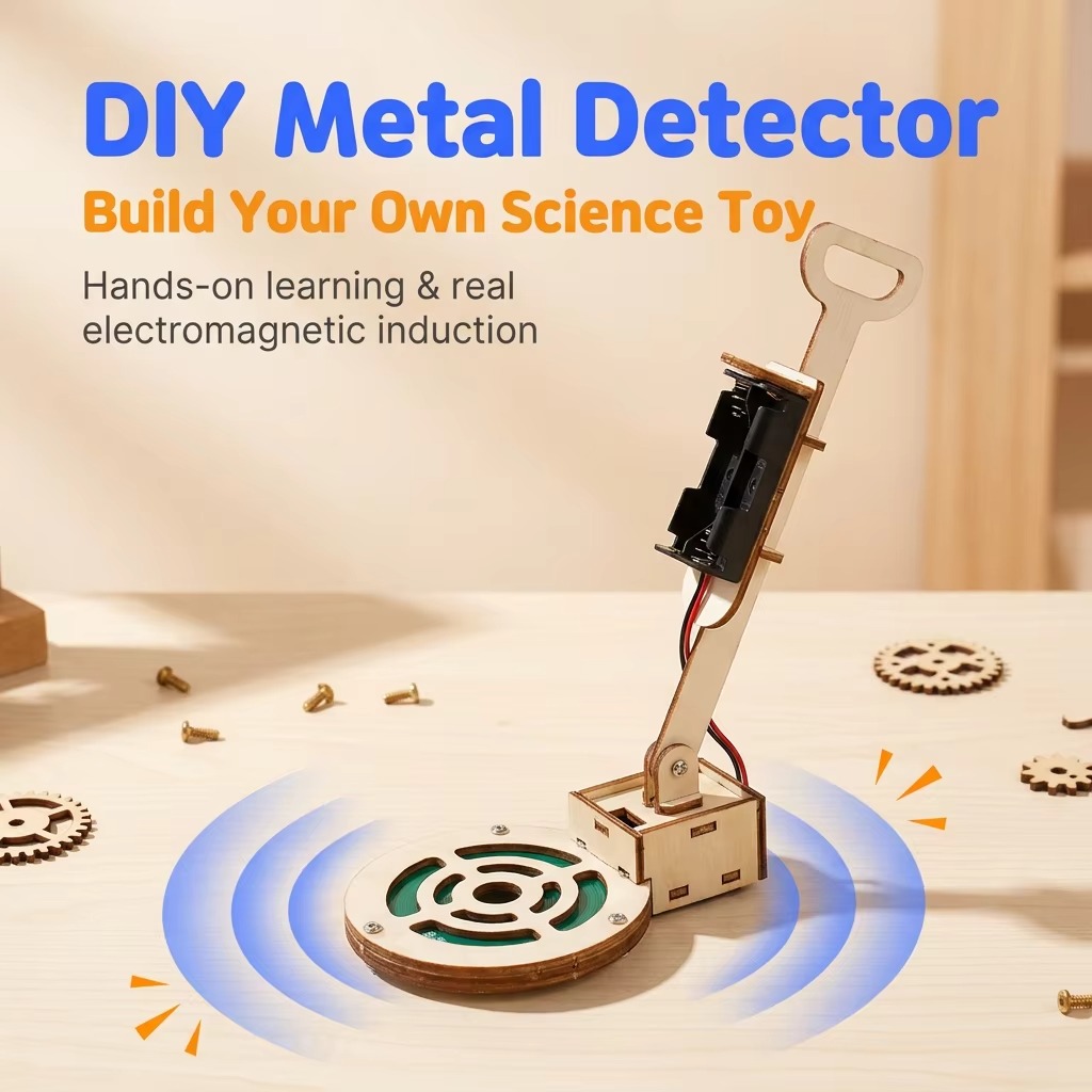 Is Learning Science A Hobby - DIY金属探知機組み立てキット 科学教育実験モデル 物理 STEM学習組み立てキット ホビーギフト ティーン学生向け