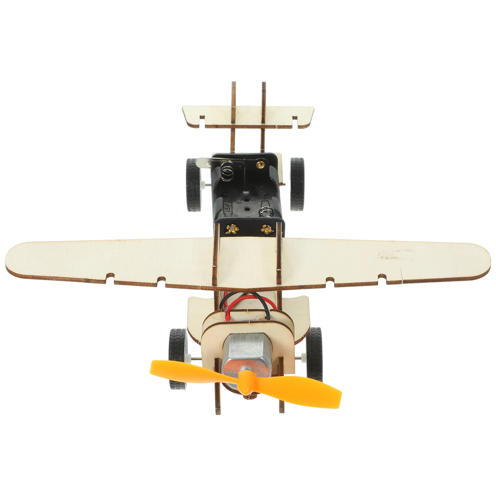 Science Project Physics - 1セット木製グライダー飛行機DIY科学キット子供向けインタラクティブ物理学STEMプロジェクト教育組み立て工作学校用
