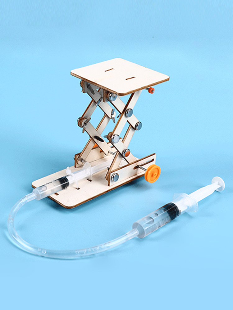 Science Project Physics - DIY科学実験モデルキット、油圧リフトテーブル、教材、創造的な教育玩具、物理プロジェクト、教育用具