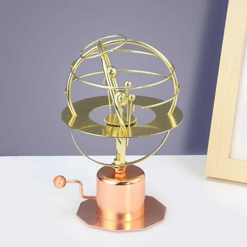 Solar System Orrery - グランドオレリー太陽系模型 天体 宇宙 回転メタルクラフト装飾 天文学コレクタブルデスクデコレーションギフト