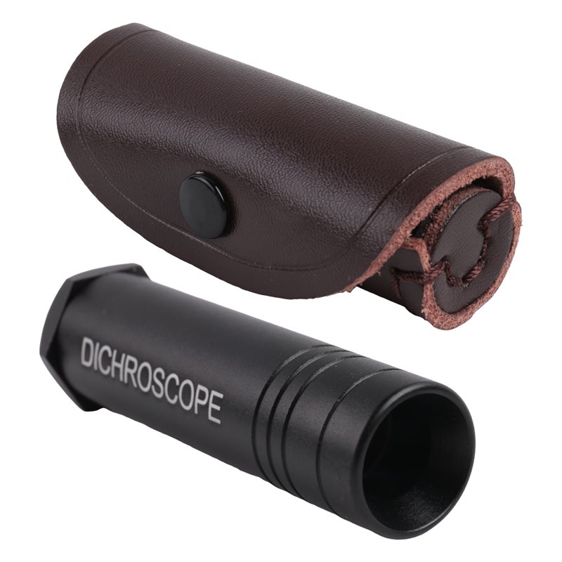 Spectroscope Handheld - 宝石カルサイト二色鏡三色宝石 宝石学検査用 15mm径 重量級ハンドヘルド宝石分光器-AT30