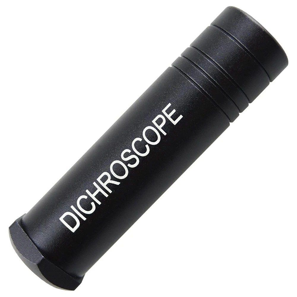 Spectroscope Handheld - 宝石用カルサイト二色鏡、三色性鑑定ツール、15mmの小型分光器