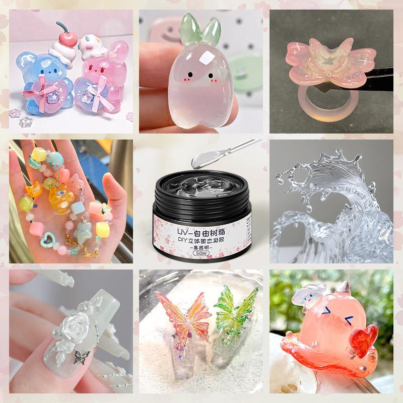 50/100 ミリリットルリバティ樹脂粘土完全透明 UV 接 - Crystal Growing Kit のレビューと価格