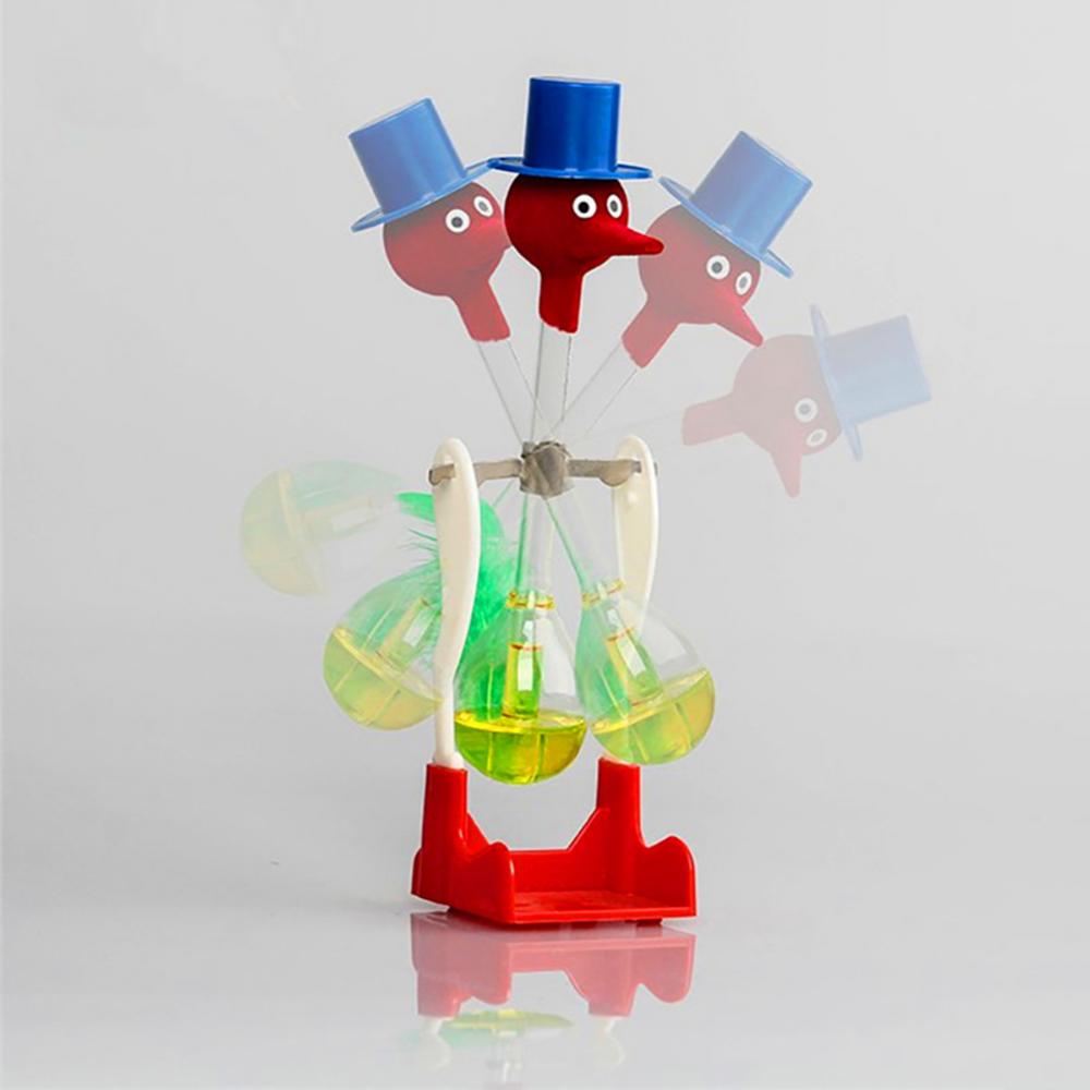 クラシックな飲水鳥 熱膨張物理科学玩具 ヴィンテージ ラッキ - Science Bob のレビューと価格