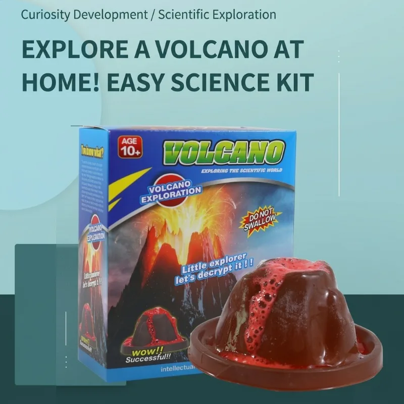 STEM DIY火山科学実験キット 子供向け教育玩具、噴火モ - Volcano Kit Eruption のレビューと価格