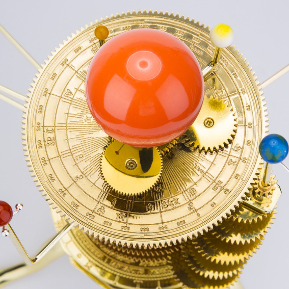 200ピース DIY 3Dメタルオーレリー太陽系惑星モデルキ - Solar System Orrery のレビューと価格