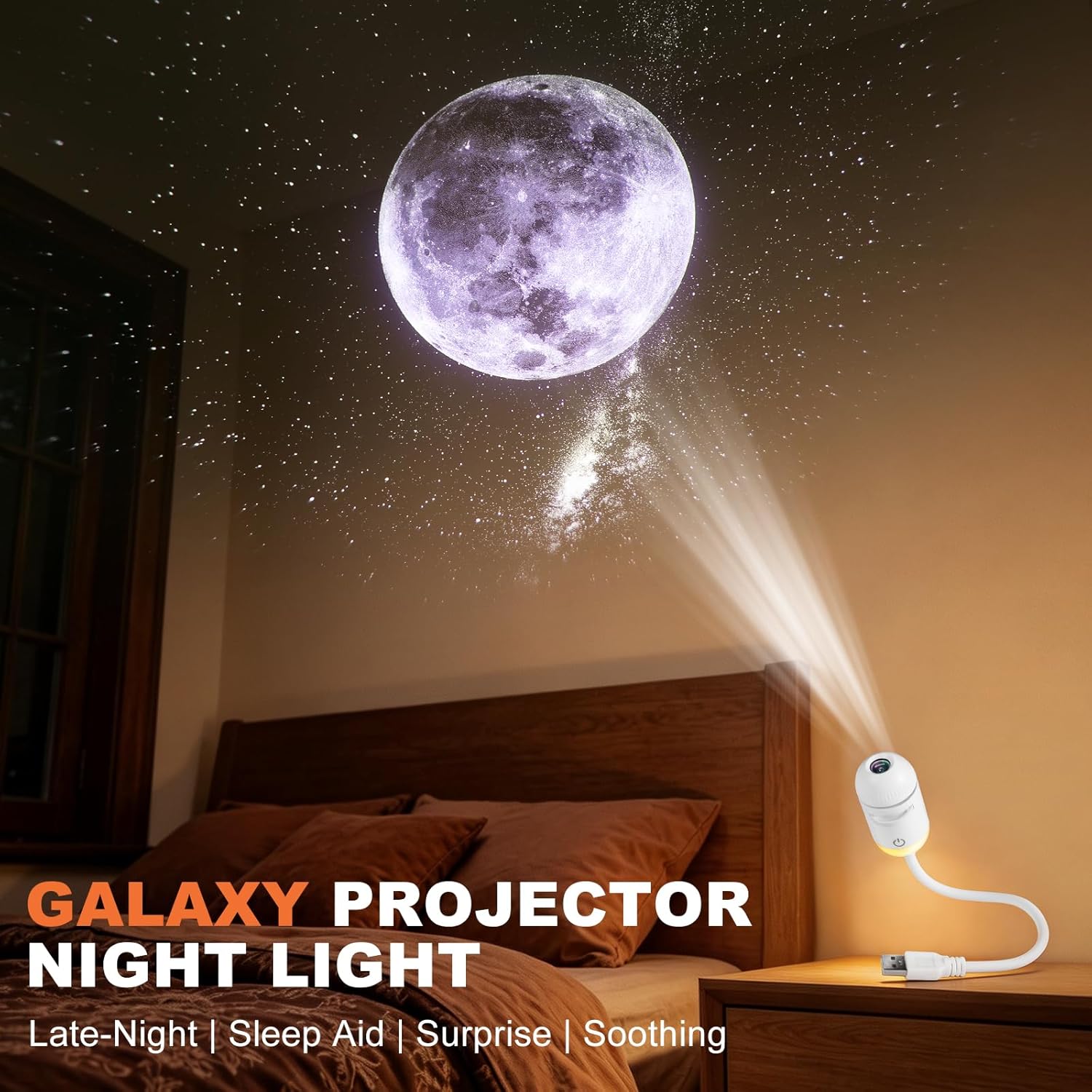 ギャラクシープロジェクターナイトライト、スタープロジェクター - Planetarium Projector Home のレビューと価格