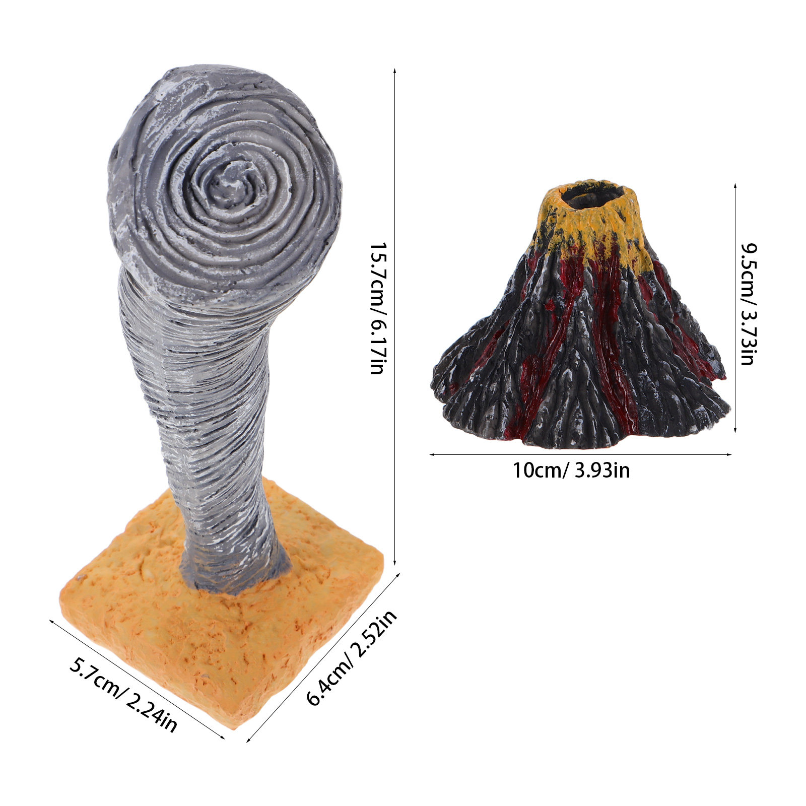 2個入り 自然災害シミュレーション 教育用科学キット インタ - Volcano Kit Eruption のレビューと価格