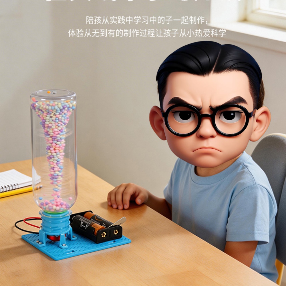 電動トルネードメーカー DIY STEMキット 科学実験 教 - Is Learning Science A Hobby のレビューと価格