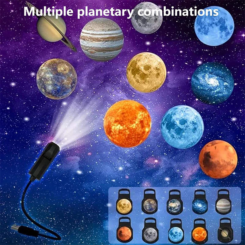 LED スターギャラクシープロジェクターランプ月地球壁装飾切 - Planetarium Projector Home のレビューと価格