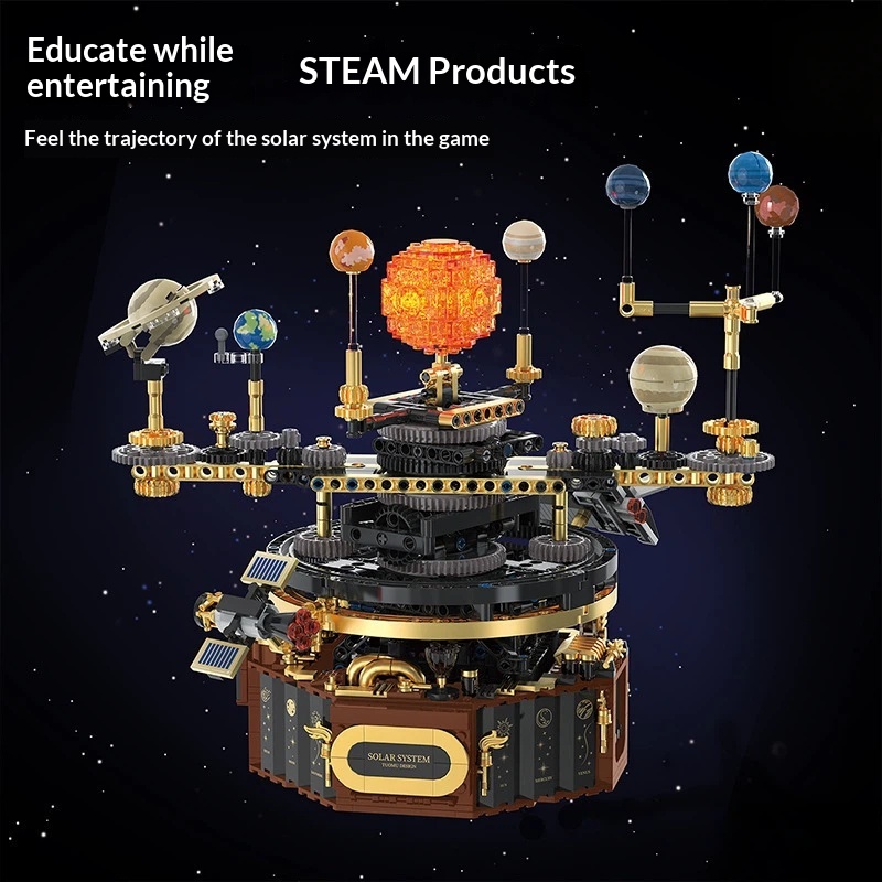 Tuomu T2004 電気ソーラーシステム オレリービルデ - Solar System Orrery のレビューと価格