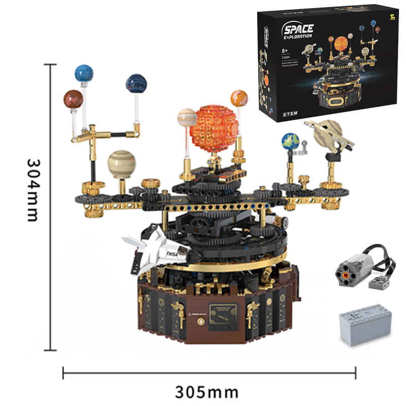 宇宙電気回転太陽系光学ビルディングブロック太陽地球モデル宇宙 - Solar System Orrery のレビューと価格