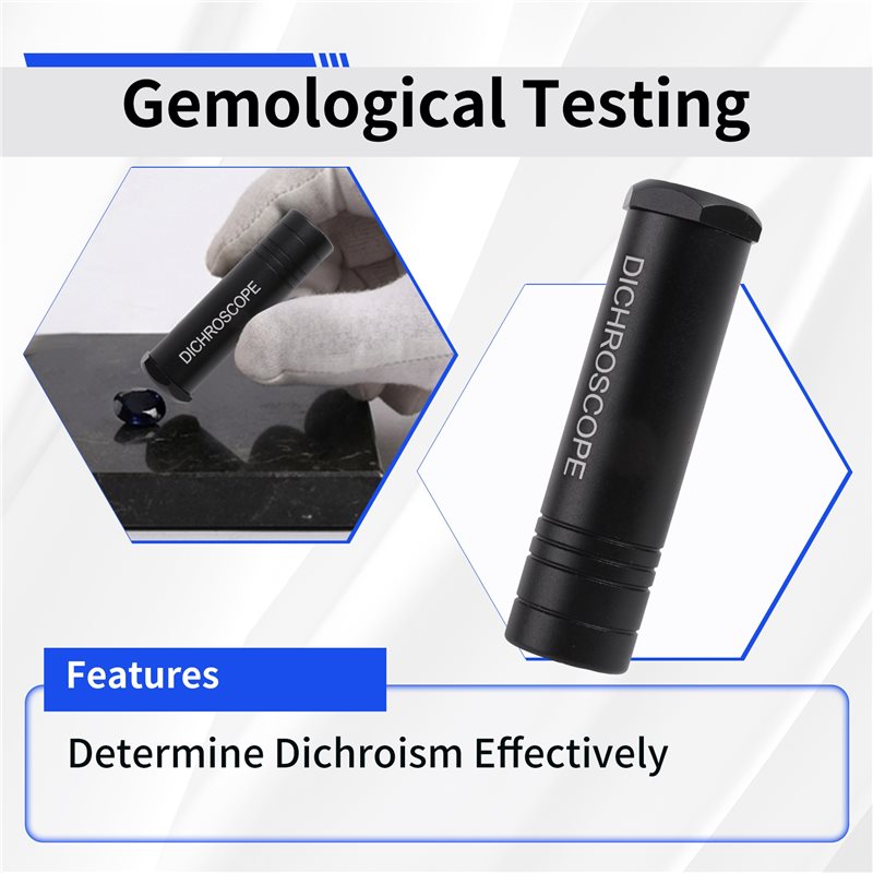 宝石カルサイト二色鏡三色宝石 宝石学検査用 15mm径 重量 - Spectroscope Handheld のレビューと価格