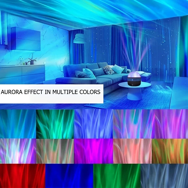 LED 星空プロジェクター オーロラ USB リモコン RG - Planetarium Projector Home のレビューと価格
