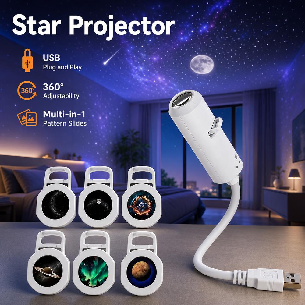 多機能新型USBギャラクシースタープロジェクターナイトライト - Planetarium Projector Home のレビューと価格