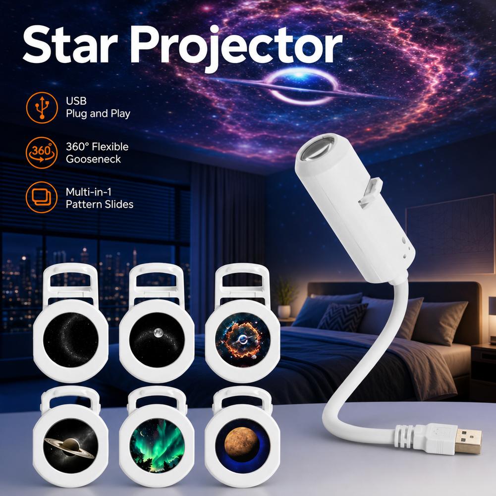多機能新型USBギャラクシースタープロジェクターナイトライト - Planetarium Projector Home のレビューと価格