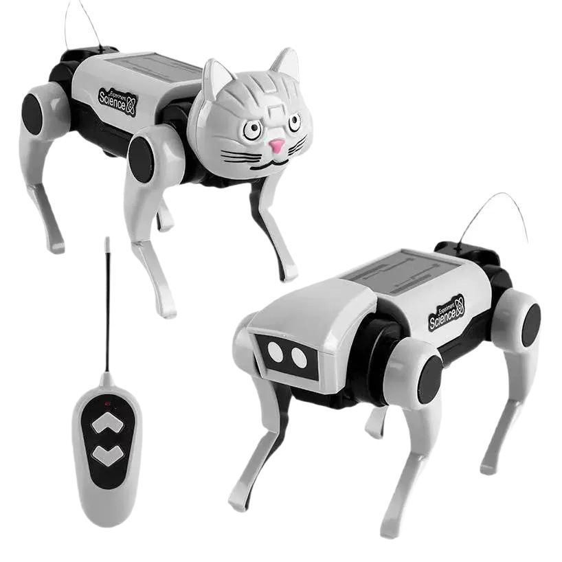リモコンDIY組み立て歩行ロボット猫科学実験キット、趣味の愛 - Is Learning Science A Hobby のレビューと価格