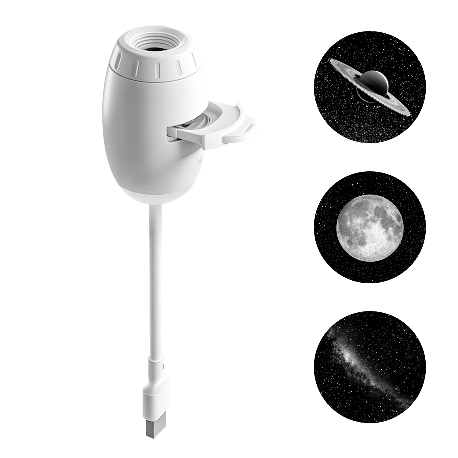 ミニギャラクシースタープロジェクター 2in1 ナイトライト - Planetarium Projector Home のレビューと価格