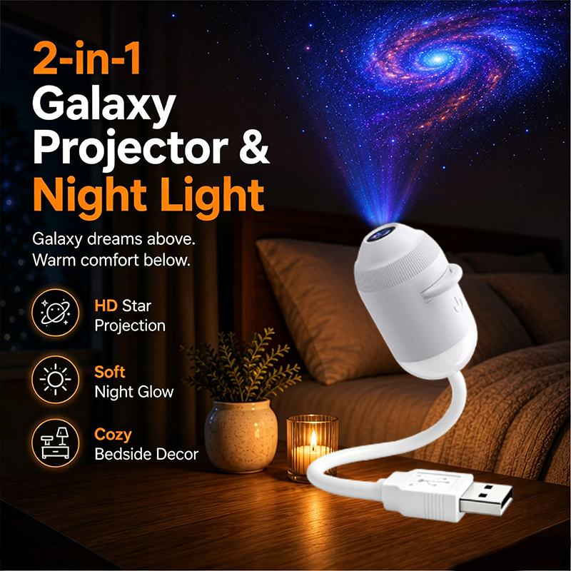 ダイナミックナイトライトプロジェクター 星空ライトプロジェク - Planetarium Projector Home のレビューと価格